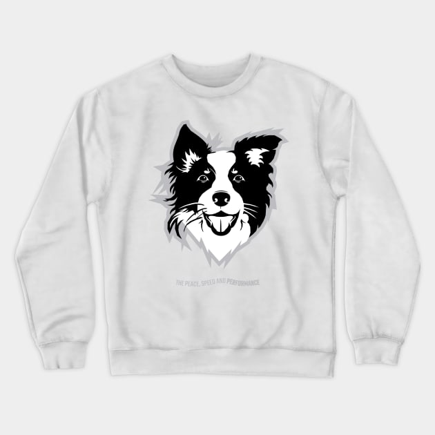 SMILE FOR BORDERCOLLIE LOVERS Crewneck Sweatshirt by islandb